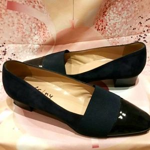 FS/NY Comfort Italy leather block heel 8M